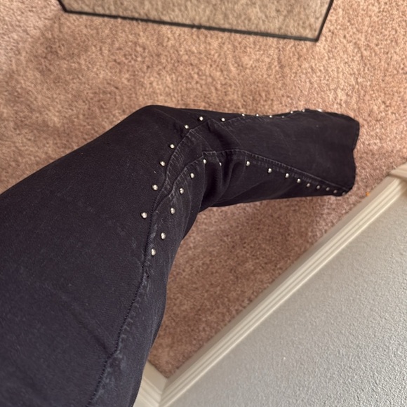 BP brand black jeans with studs preowned size 26 - Picture 9 of 12